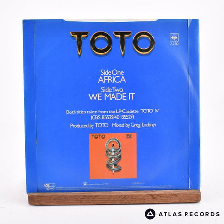 Toto - Africa - 7" Vinyl Record - EX/EX