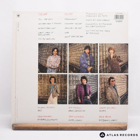 Toto - Fahrenheit - Insert LP Vinyl Record - VG+/EX