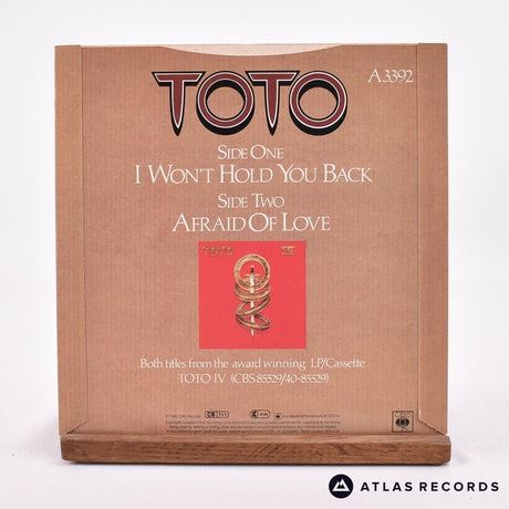 Toto - I Won't Hold You Back - 7" Vinyl Record - EX/VG+