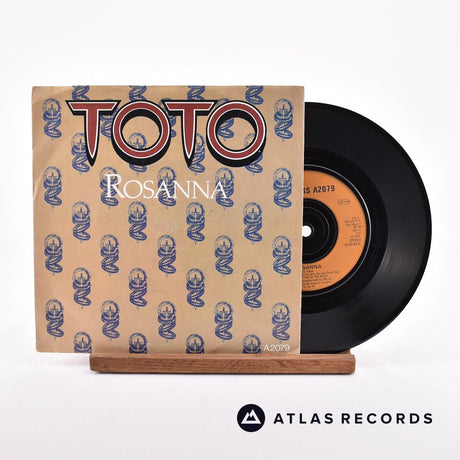 Toto Rosanna 7" Vinyl Record - Front Cover & Record