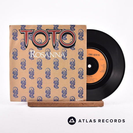 Toto Rosanna 7" Vinyl Record - Front Cover & Record