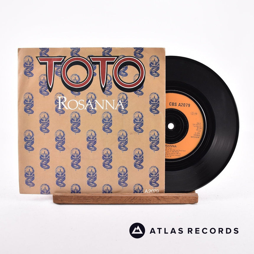 Toto Rosanna 7" Vinyl Record - Front Cover & Record