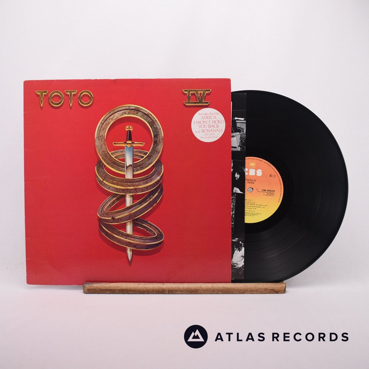 Toto Toto IV LP Vinyl Record - Front Cover & Record