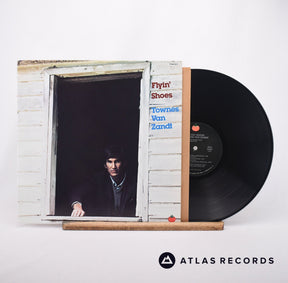 Townes Van Zandt Flyin' Shoes LP Vinyl Record - Front Cover & Record