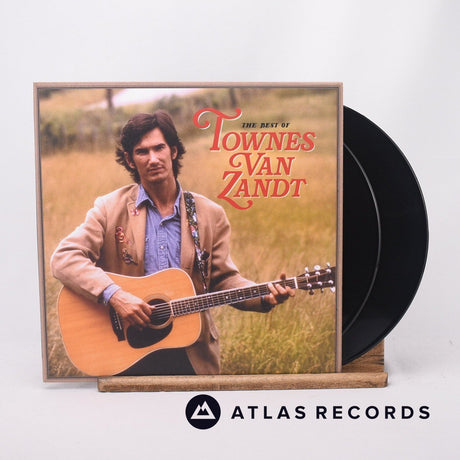 Townes Van Zandt The Best Of Townes Van Zandt 2 x LP Vinyl Record - Front Cover & Record