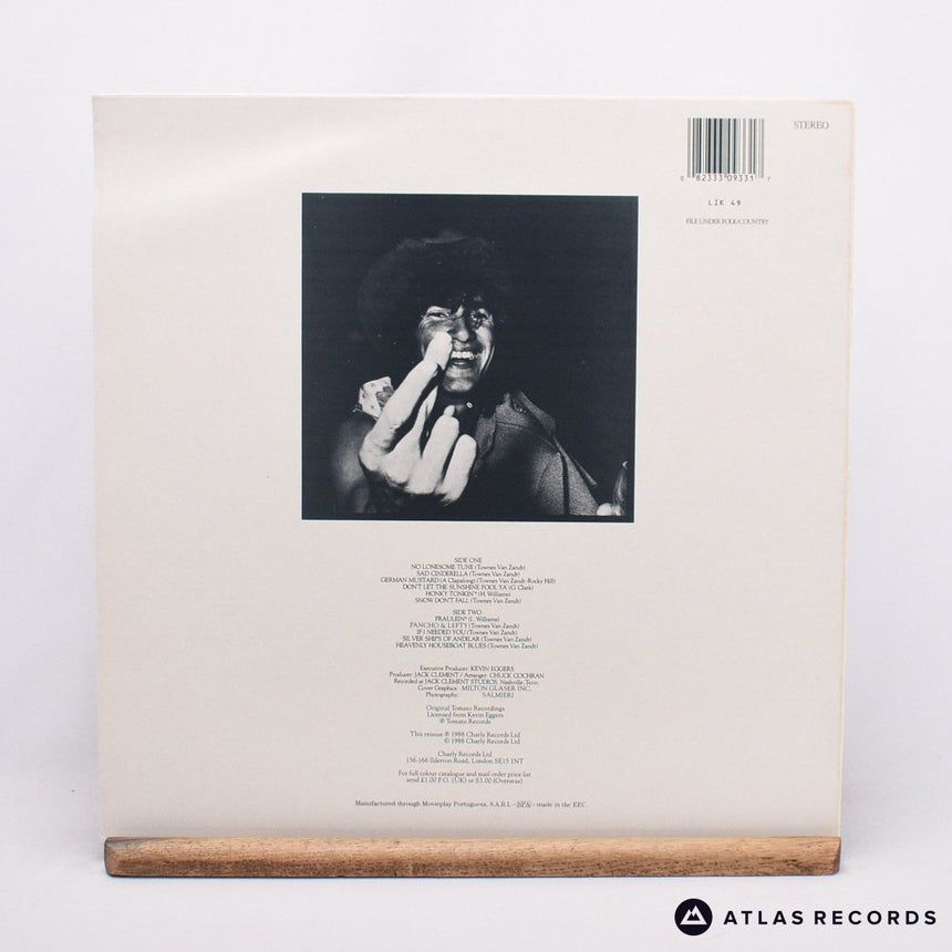 Townes Van Zandt - The Late Great Townes Van Zandt - LP Vinyl Record - EX/EX
