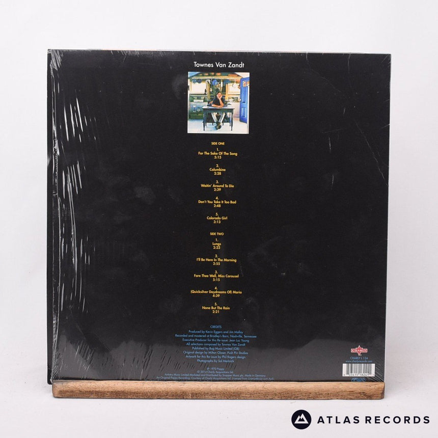 Townes Van Zandt - Townes Van Zandt - 180G Reissue A1 B1 LP Vinyl Record - EX/EX