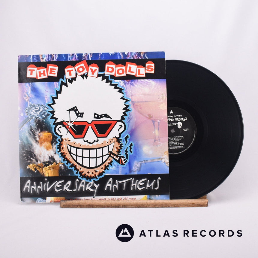 Toy Dolls Anniversary Anthems LP Vinyl Record - Front Cover & Record