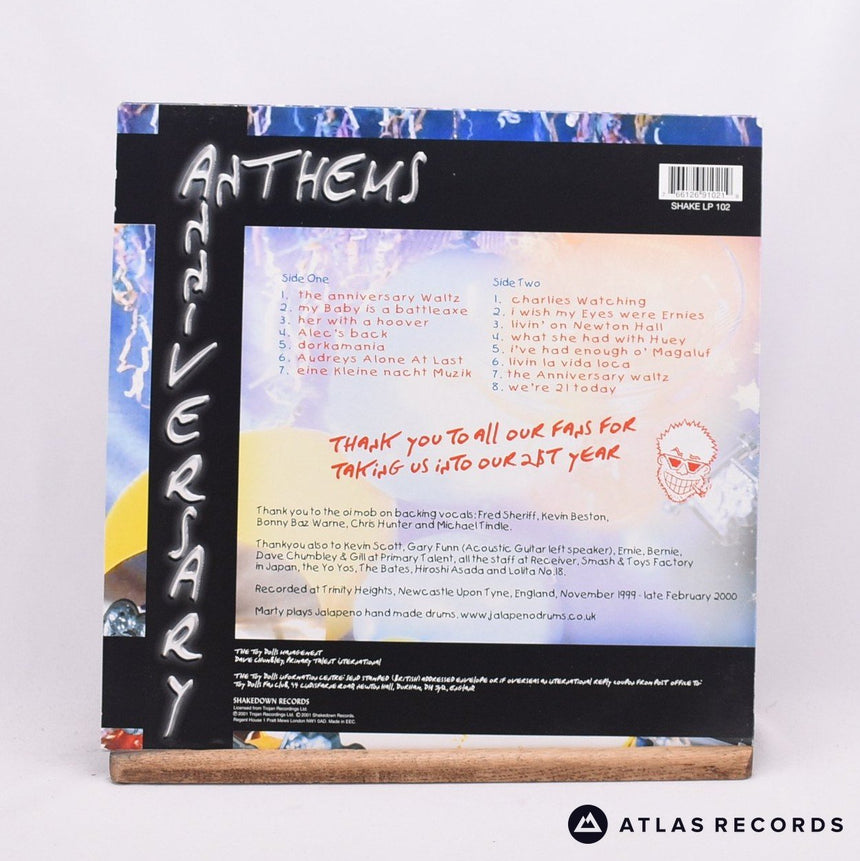 Toy Dolls - Anniversary Anthems - LP Vinyl Record - EX/EX