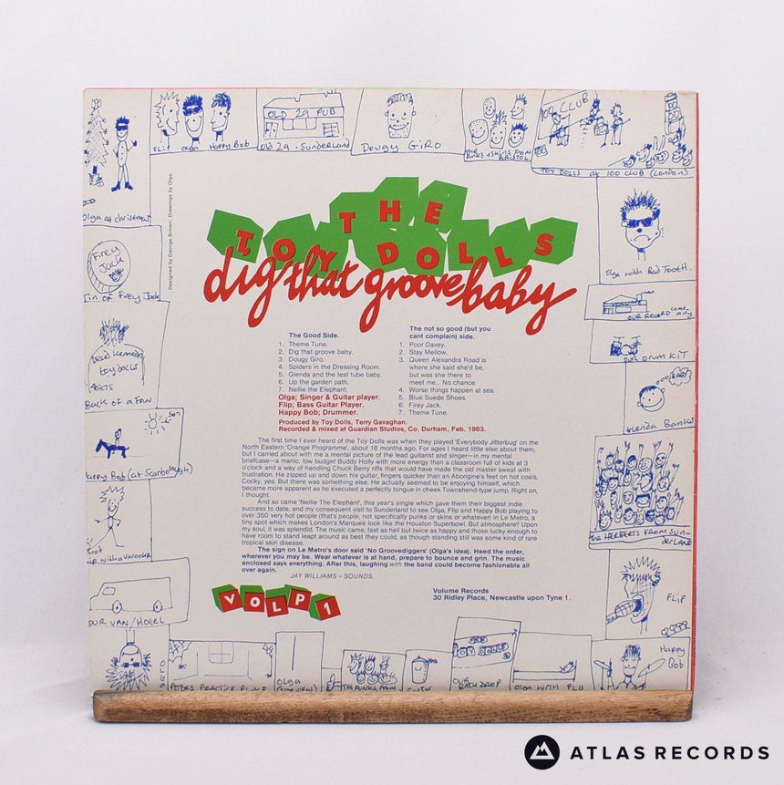 Toy Dolls - Dig That Groove Baby - Mpo A1 B1 LP Vinyl Record - VG+/VG+