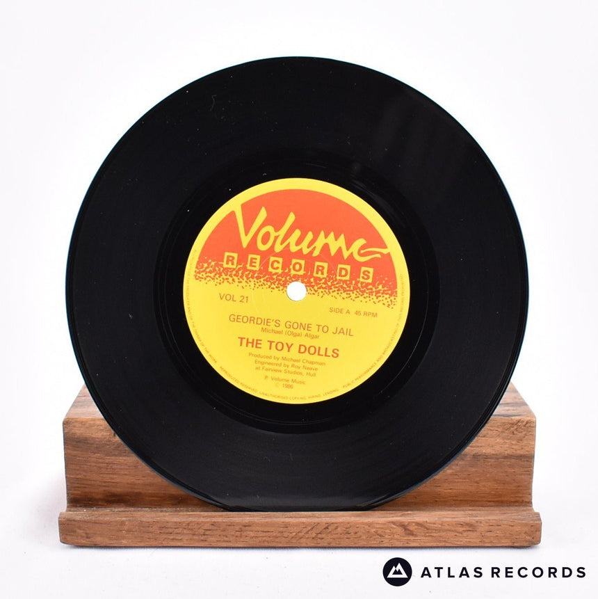 Toy Dolls - Geordie's Gone To Jail - 7" Vinyl Record - EX/EX