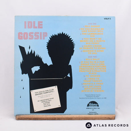 Toy Dolls - Idle Gossip - LP Vinyl Record - VG+/EX