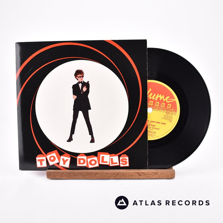 Toy Dolls James Bond 7" Vinyl Record - Front Cover & Record