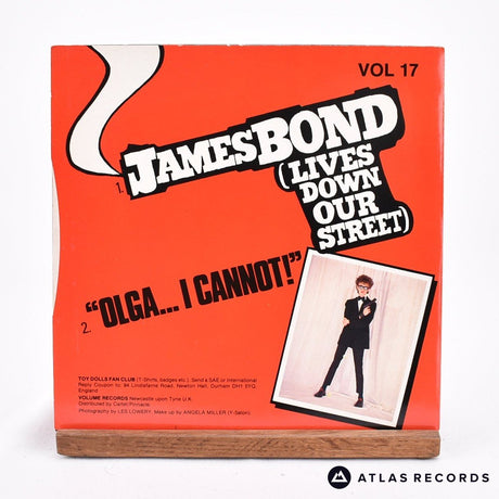 Toy Dolls - James Bond - 7" Vinyl Record - EX/VG+