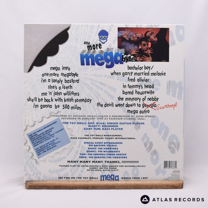 Toy Dolls - One More Megabyte - A2 B-1 LP Vinyl Record - NM/EX