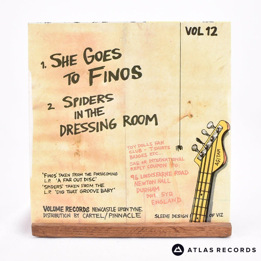 Toy Dolls - She Goes To Finos - 7" Vinyl Record - EX/EX