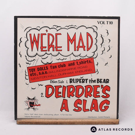 Toy Dolls - We're Mad - 12" Vinyl Record - EX/EX