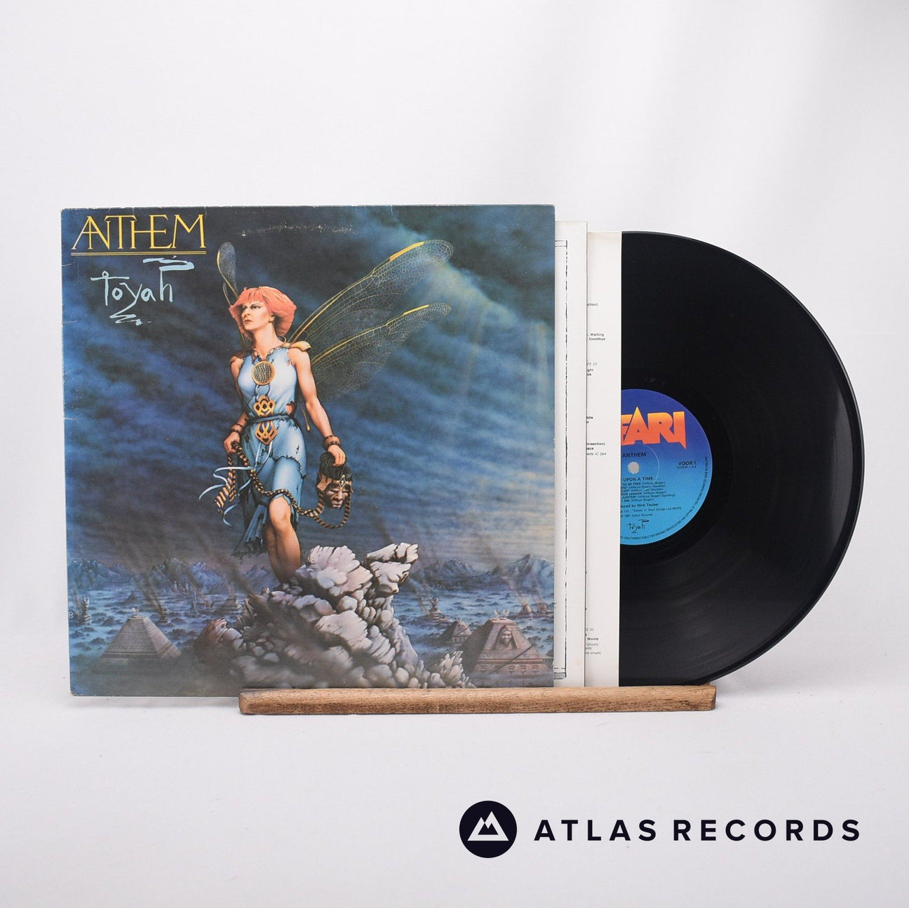 Toyah Anthem LP Vinyl Record - Front Cover & Record