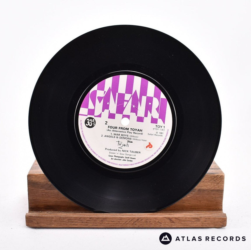 Toyah - Four From Toyah - 7" EP Vinyl Record - VG+/VG+