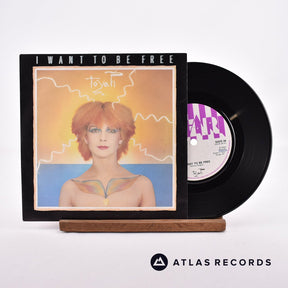 Toyah I Want To Be Free 7" Vinyl Record - Front Cover & Record