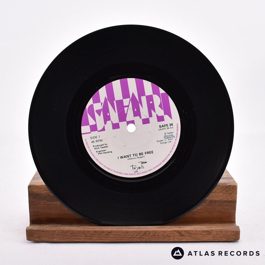 Toyah - I Want To Be Free - 7" Vinyl Record - EX/EX