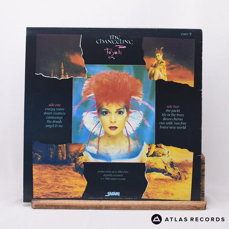 Toyah - The Changeling - Lyric Sheet Townhouse LP Vinyl Record - VG+/EX