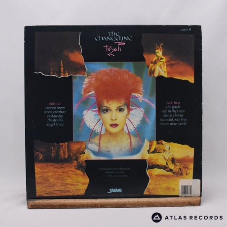 Toyah - The Changeling - Lyric Sheet Townhouse LP Vinyl Record - VG+/EX