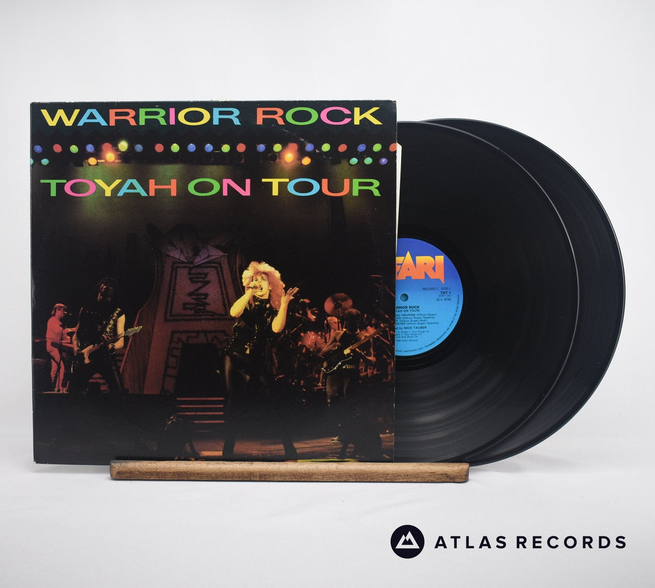 Toyah Warrior Rock Double LP Vinyl Record - Front Cover & Record