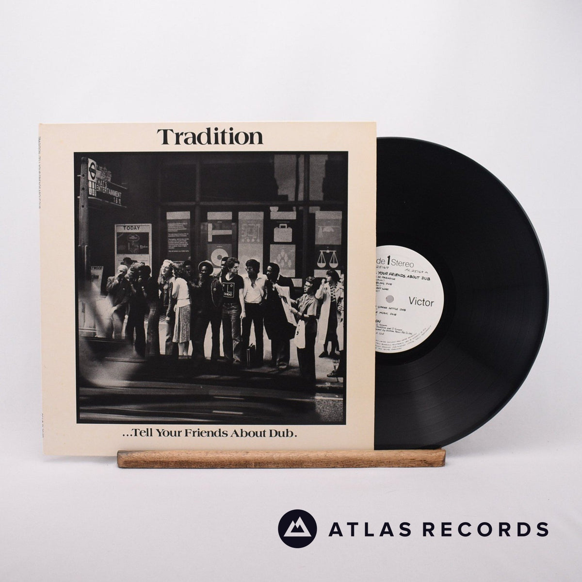 Tradition ...Tell Your Friends About Dub. LP Vinyl Record - Front Cover & Record