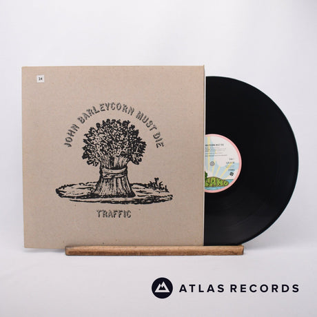 Traffic John Barleycorn Must Die LP Vinyl Record - Front Cover & Record