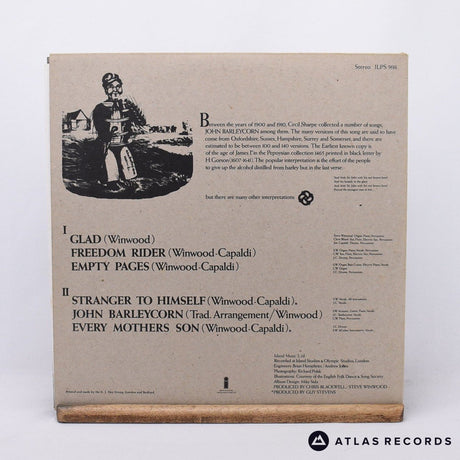 Traffic - John Barleycorn Must Die - A-5 B-5 LP Vinyl Record - EX/EX