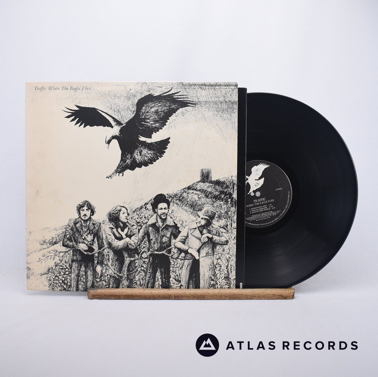 Traffic When The Eagle Flies LP Vinyl Record - Front Cover & Record