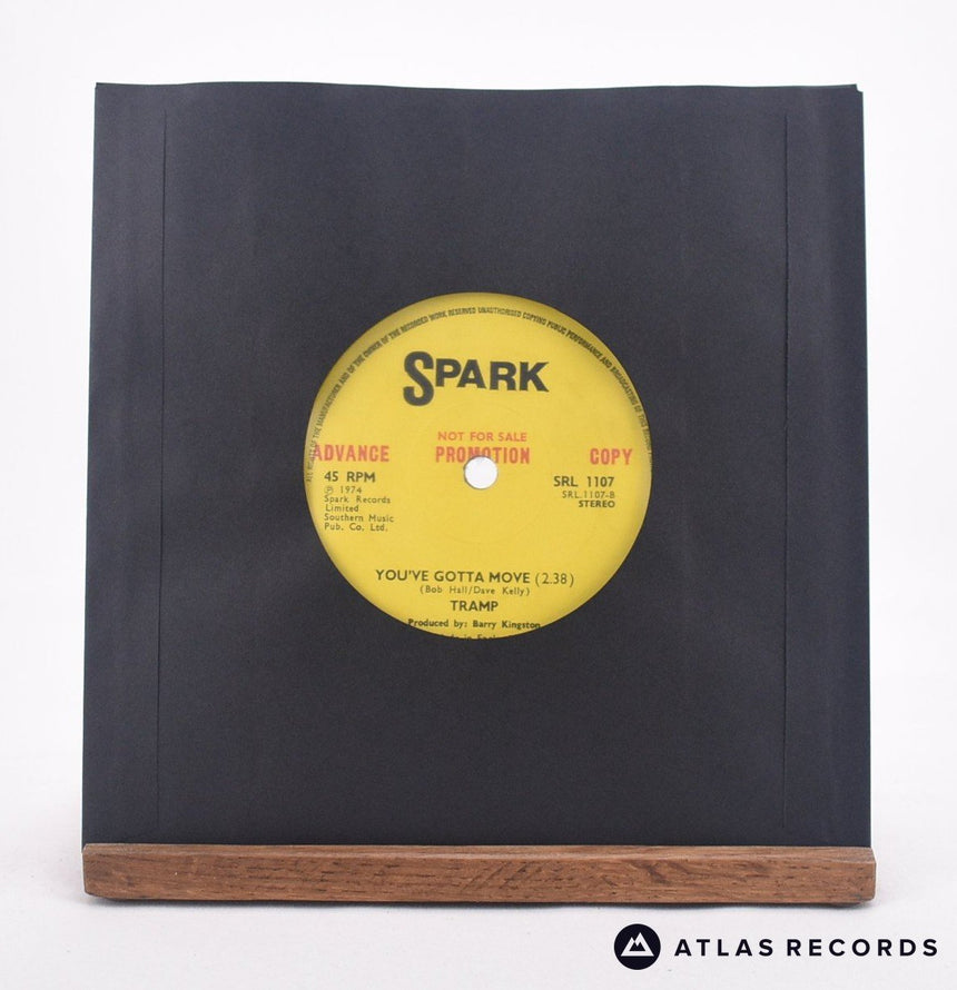 Tramp - Put A Record On - Promo 7" Vinyl Record - VG+