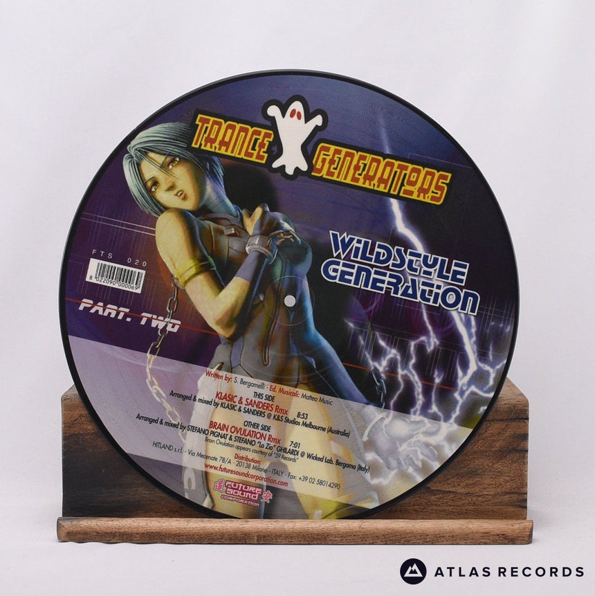 Trance Generators - Wildstyle Generation - Picture Disc 12" Vinyl Record - EX