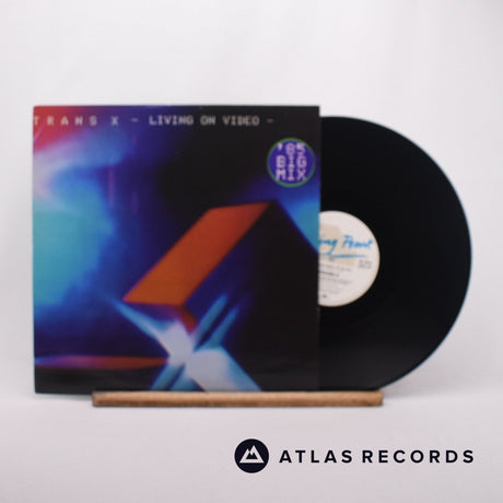Trans-X Living On Video 12" Vinyl Record - Front Cover & Record
