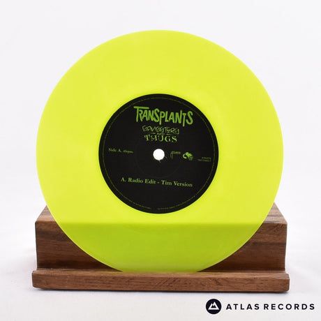 Transplants - Gangsters And Thugs - Green Poster Sleeve 7" Vinyl Record - NM/NM