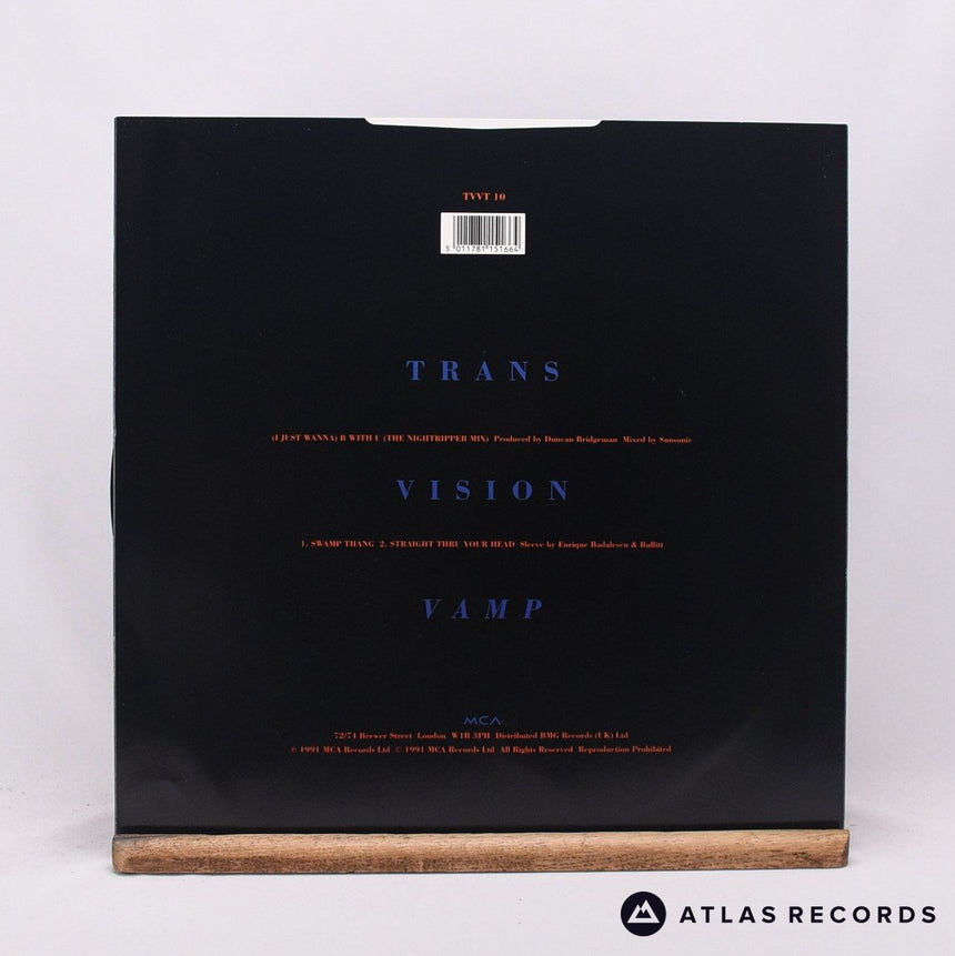 Transvision Vamp - (I Just Wanna) B With U - 12" Vinyl Record - EX/EX