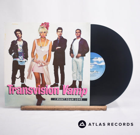 Transvision Vamp I Want Your Love 12" Vinyl Record - Front Cover & Record