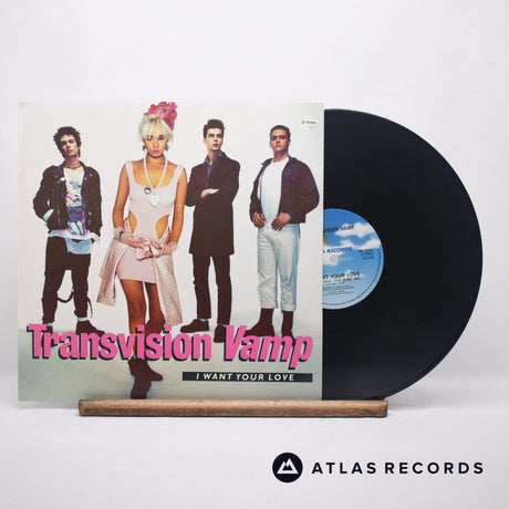 Transvision Vamp I Want Your Love 12" Vinyl Record - Front Cover & Record