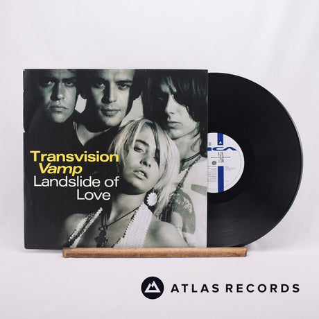 Transvision Vamp Landslide Of Love 12" Vinyl Record - Front Cover & Record