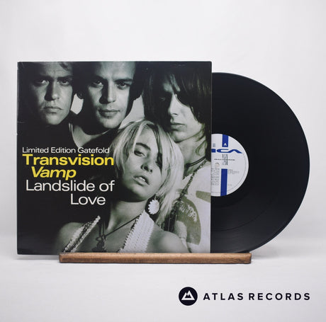 Transvision Vamp Landslide Of Love 12" Vinyl Record - Front Cover & Record