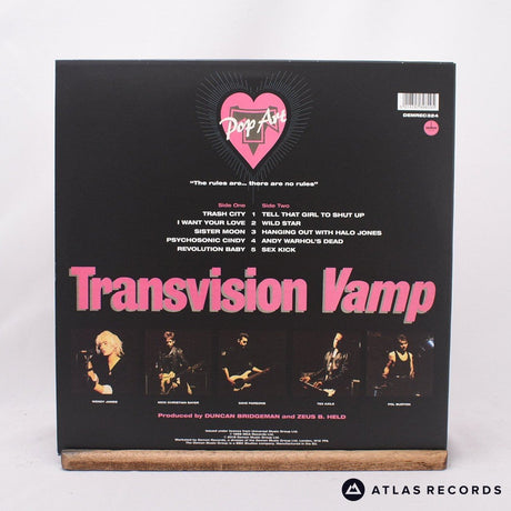 Transvision Vamp - Pop Art - White Reissue LP Vinyl Record - NM/NM