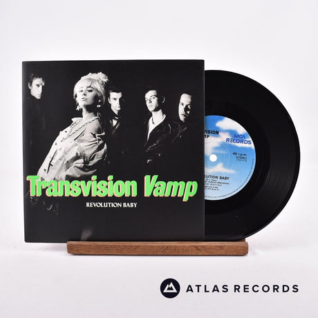 Transvision Vamp Revolution Baby 7" Vinyl Record - Front Cover & Record