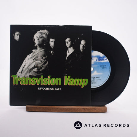 Transvision Vamp Revolution Baby 7" Vinyl Record - Front Cover & Record