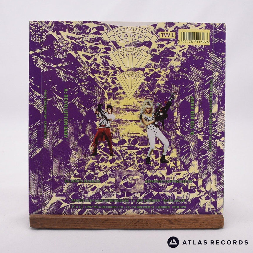 Transvision Vamp - Revolution Baby - 7" Vinyl Record - EX/EX