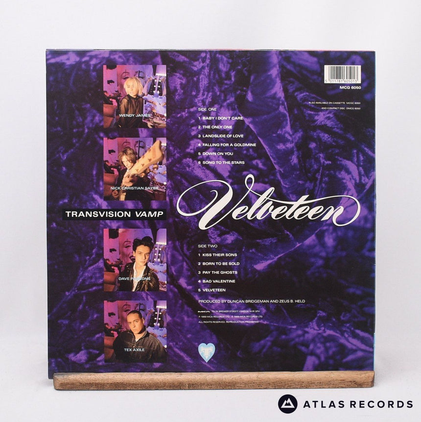 Transvision Vamp - Velveteen - LP Vinyl Record - EX/EX