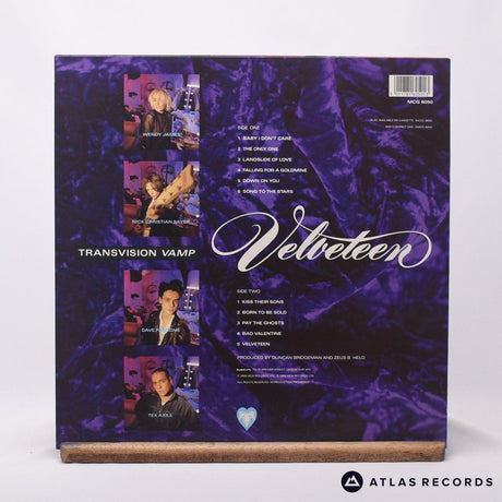 Transvision Vamp - Velveteen - LP Vinyl Record - EX/EX