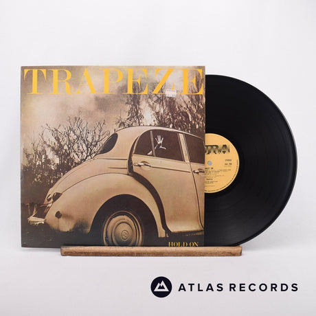 Trapeze Hold On LP Vinyl Record - Front Cover & Record