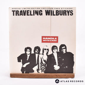 Traveling Wilburys Handle With Care 7" Vinyl Record - Front Cover & Record