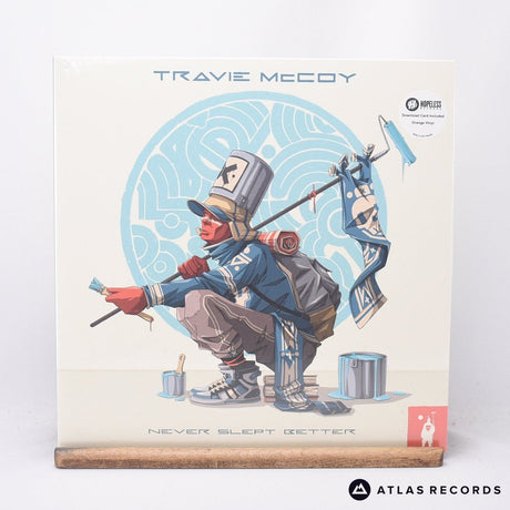Travie McCoy Never Slept Better LP Vinyl Record - Front Cover & Record